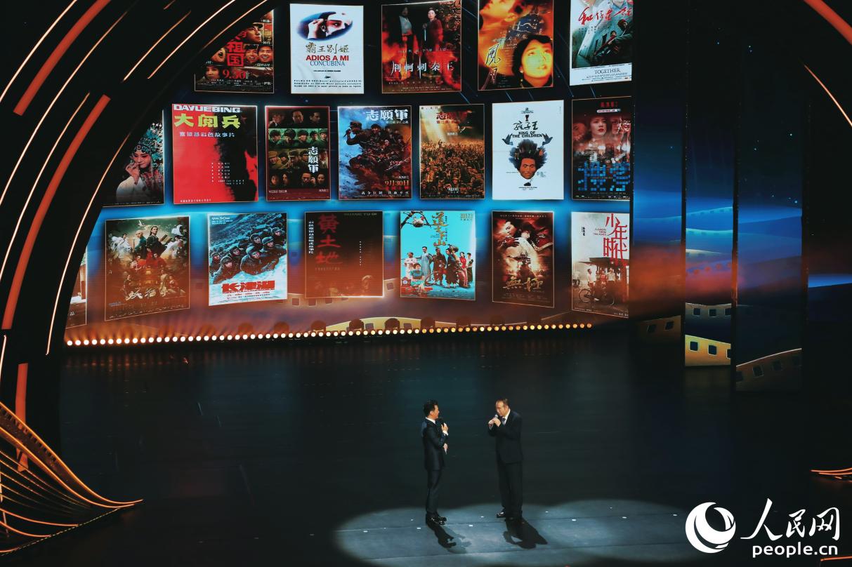 第十二届丝绸之路国际电影节启动仪式现场。人民网 李唯一摄