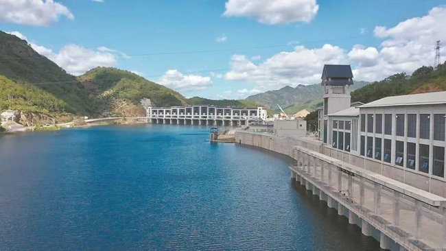 “一闸三线”工程永泰县莒口库区碧水流淌